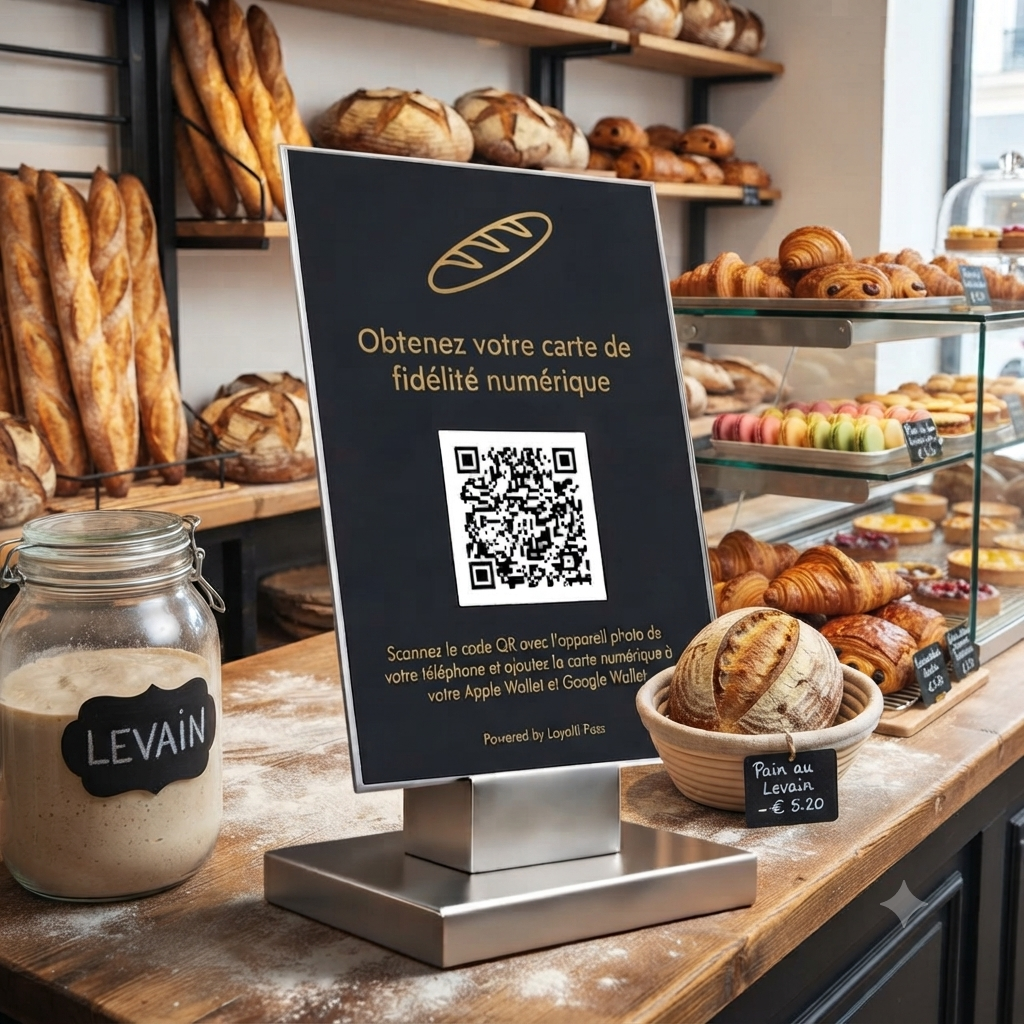 Placez un flyer dans votre magasin