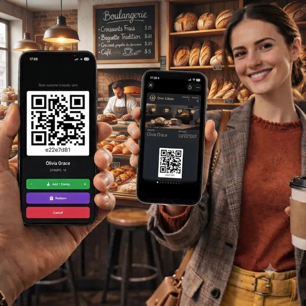 Scannez pour offrir récompenses & points